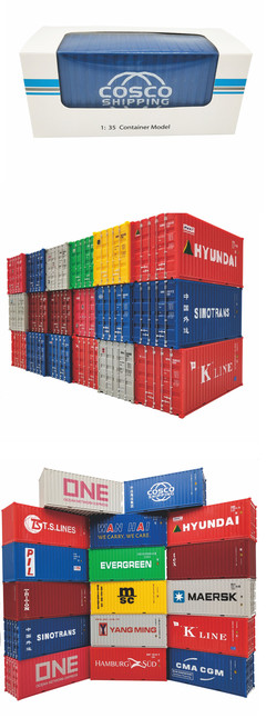 中海中遠集團COSCO SHIPPING 1:35集裝箱模型 海藝坊貨柜模型批發 貨柜模型定制
